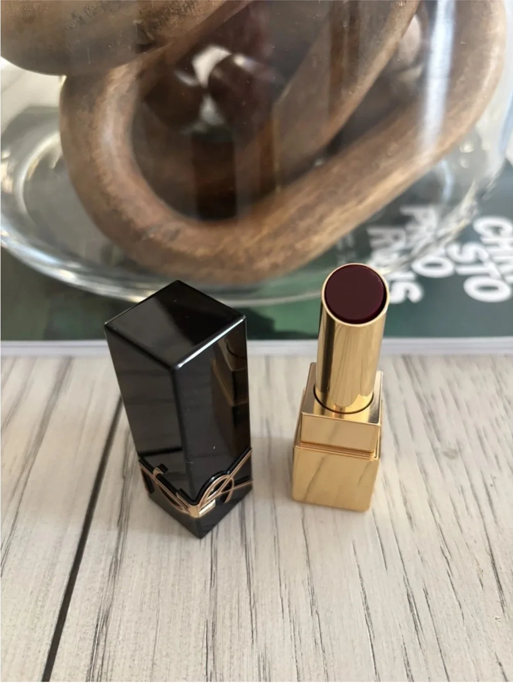 Yves Saint Laurent Deep Plum Satin Lipstick
